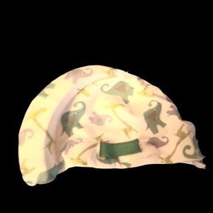 Tortle Lucky Elephant Adjustable Repositioning Beanie, Corrective for Flat Head